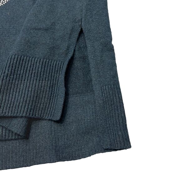 Knox Rose Sweater Star Long Sleeve V Neck Sweater Top Woman’s Size Large NWT - Picture 7 of 10